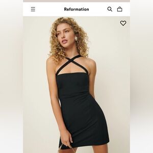 Reformation Audrey Knit Dress